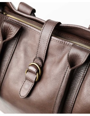 Leather shoulder bag BIBA Rushville