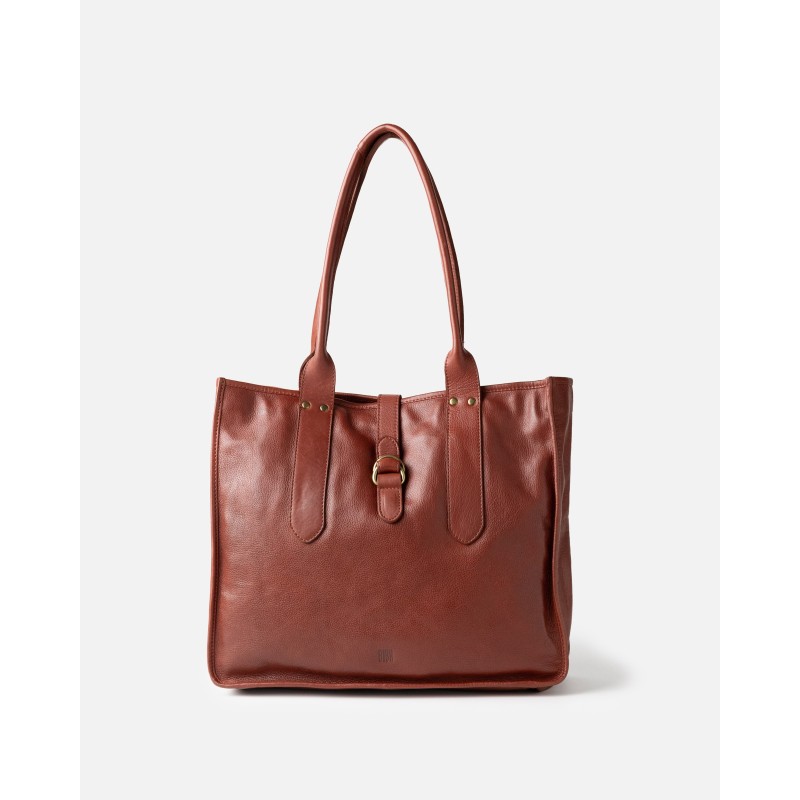 Leather shoulder bag BIBA Rushville