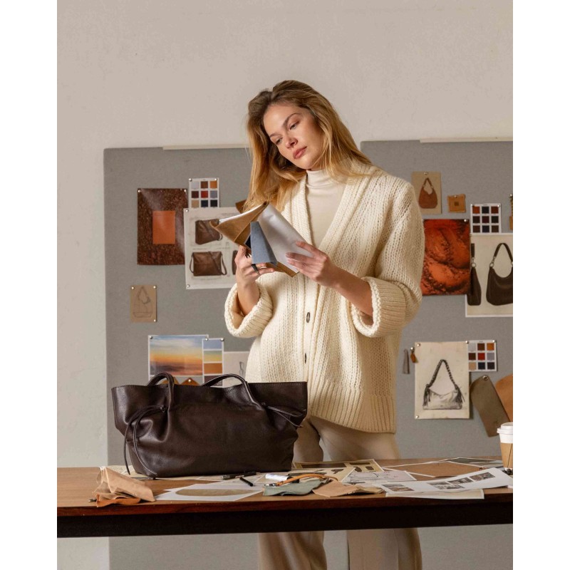 Bolso de hombro BIBA Brumley de piel