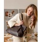 Leather shoulder bag BIBA Brumley