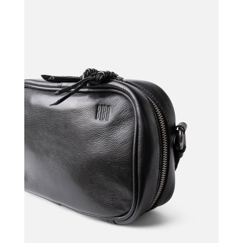 Leather cross bag BIBA Adel