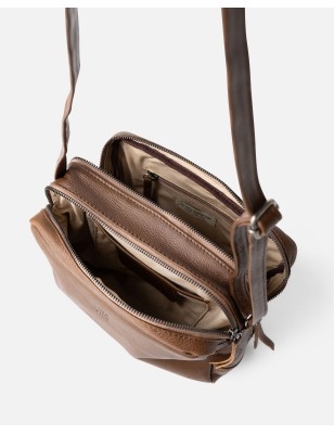 Leather cross bag BIBA Salem Out