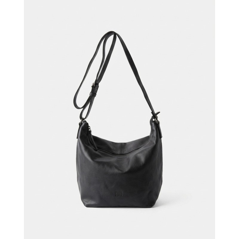 Leather cross bag BIBA Utah Cream Out