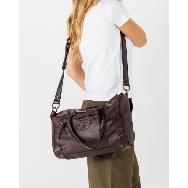 Bolso de hombro BIBA Alaska de piel