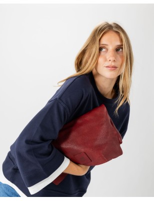 Leather cross bag BIBA Boston