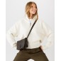 Leather cross bag BIBA Boston
