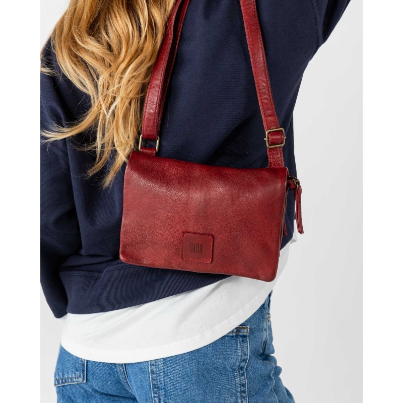 Bandolera BIBA Boston de pell