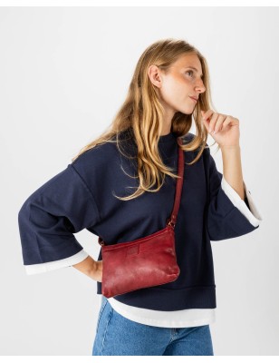 BIBA Boston Mini leather crossbody bag