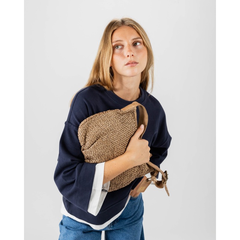 Leather shoulder bag BIBA Bristow