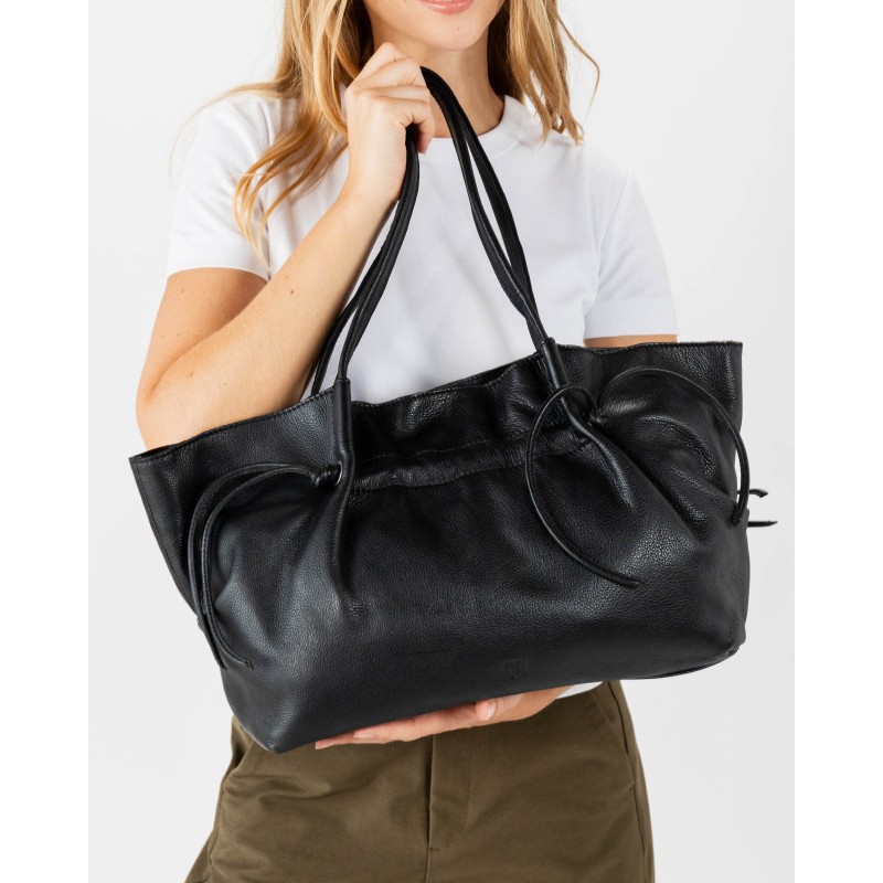 Leather shoulder bag BIBA Brumley