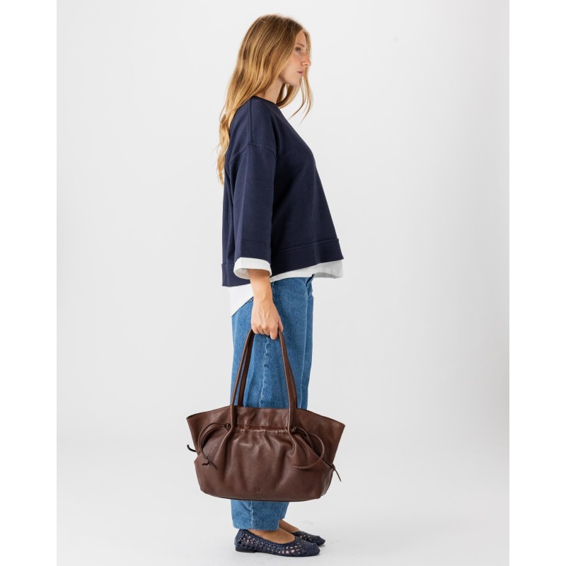 Leather shoulder bag BIBA Brumley