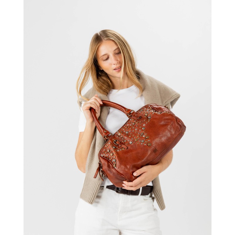 Leather handbag BIBA Bunn