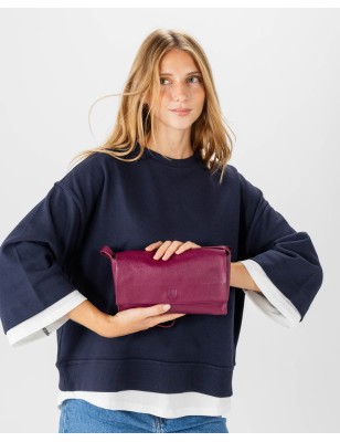 Leather cross bag BIBA Chester Tb