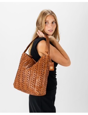 Bolso de hombro BIBA Elk de piel