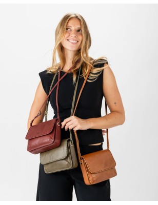 Leather cross bag BIBA Hatch