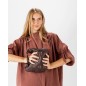 Bolso de hombro BIBA Hill de piel