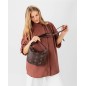 Bolso de hombro BIBA Hill de piel