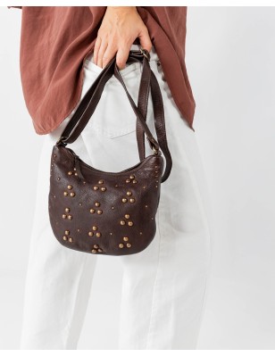 Bolso de hombro BIBA Hill de piel