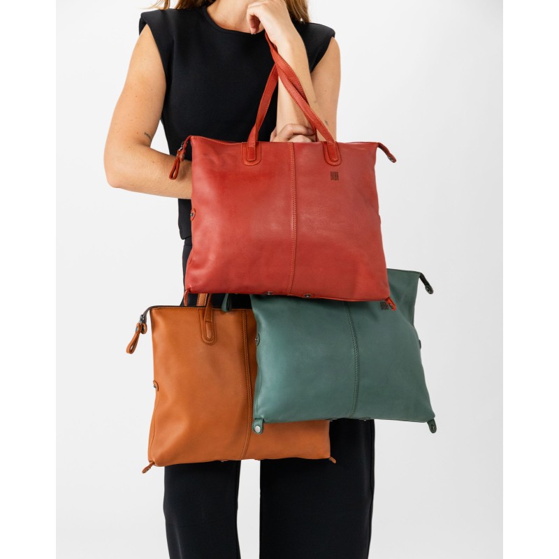 Bolso de hombro BIBA Hooper de piel