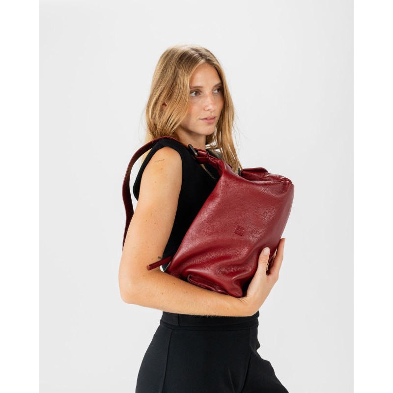 Leather shoulder bag BIBA Imlay