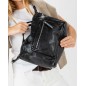 Leather handbag BIBA Jordan