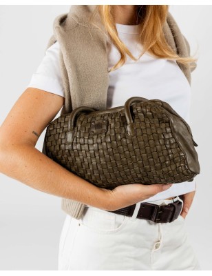 Leather shoulder bag BIBA Kansas
