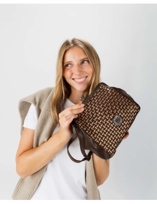 Bandolera BIBA Kansas Blink de piel