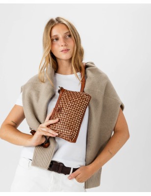 Bandolera BIBA Kansas Blink de piel