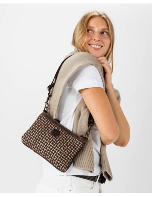 Bandolera BIBA Kansas Blink de piel