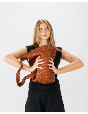 Leather shoulder bag BIBA Killen