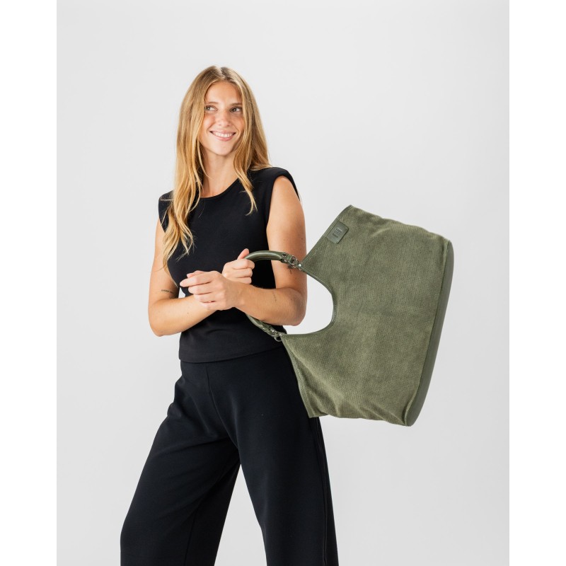 Leather shoulder bag BIBA Latah