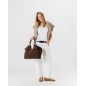 Leather shoulder bag BIBA Latah