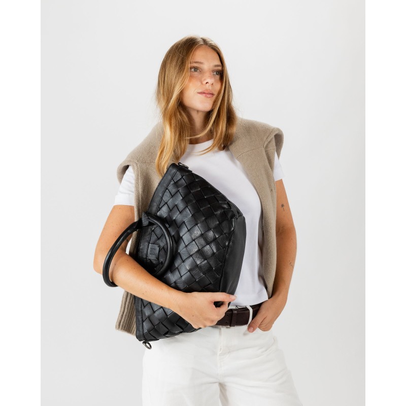 Leather shoulder bag BIBA Lewisburg