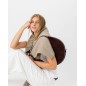 Leather cross bag BIBA Loa