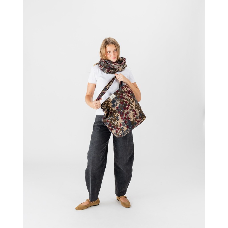 Bolso de hombro BIBA pintado a mano
