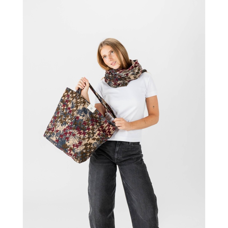 Shoulder bag BIBA hand-painted