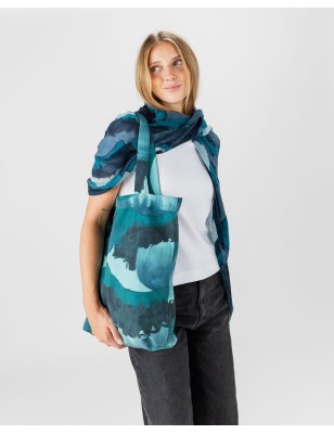 Bolso de hombro BIBA pintado a mano