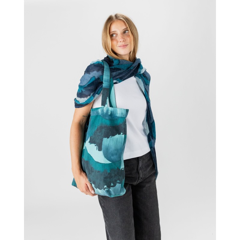 Shoulder bag BIBA hand-painted