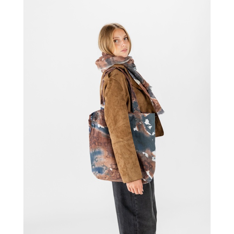 Shoulder bag BIBA hand-painted