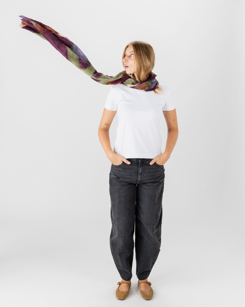 Foulard BIBA hand-painted