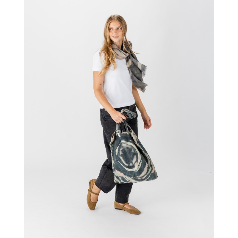 Shoulder bag BIBA hand-painted