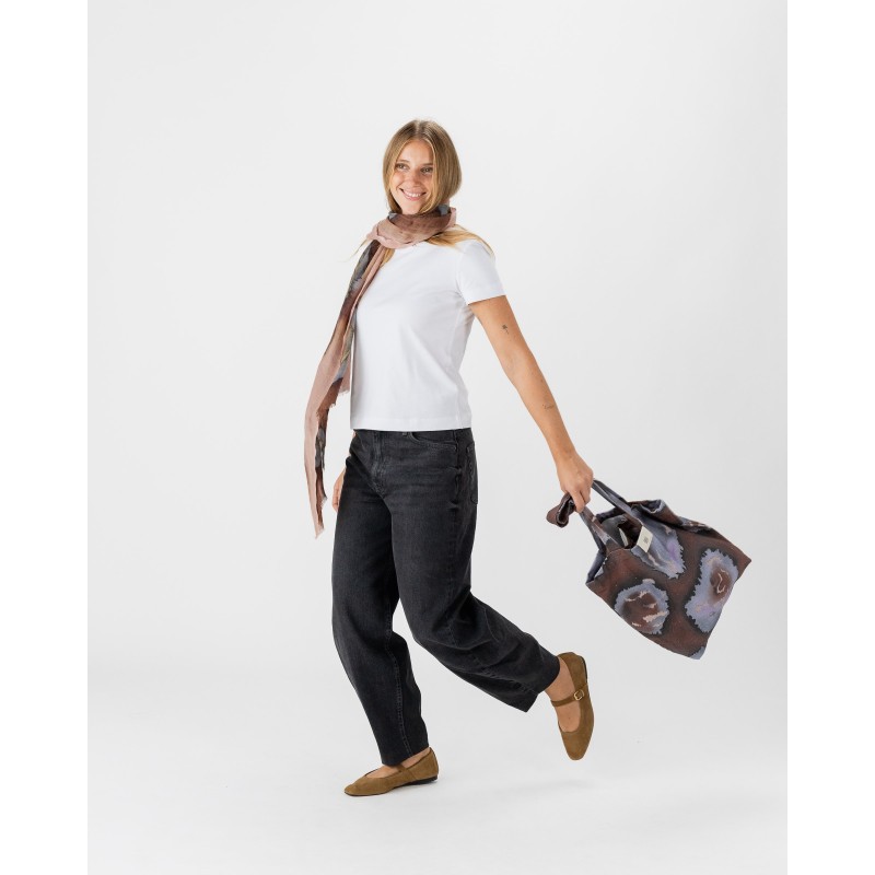 Shoulder bag BIBA hand-painted