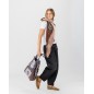 Shoulder bag BIBA hand-painted