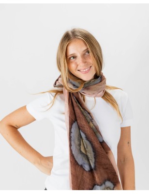 Foulard BIBA pintado a mano