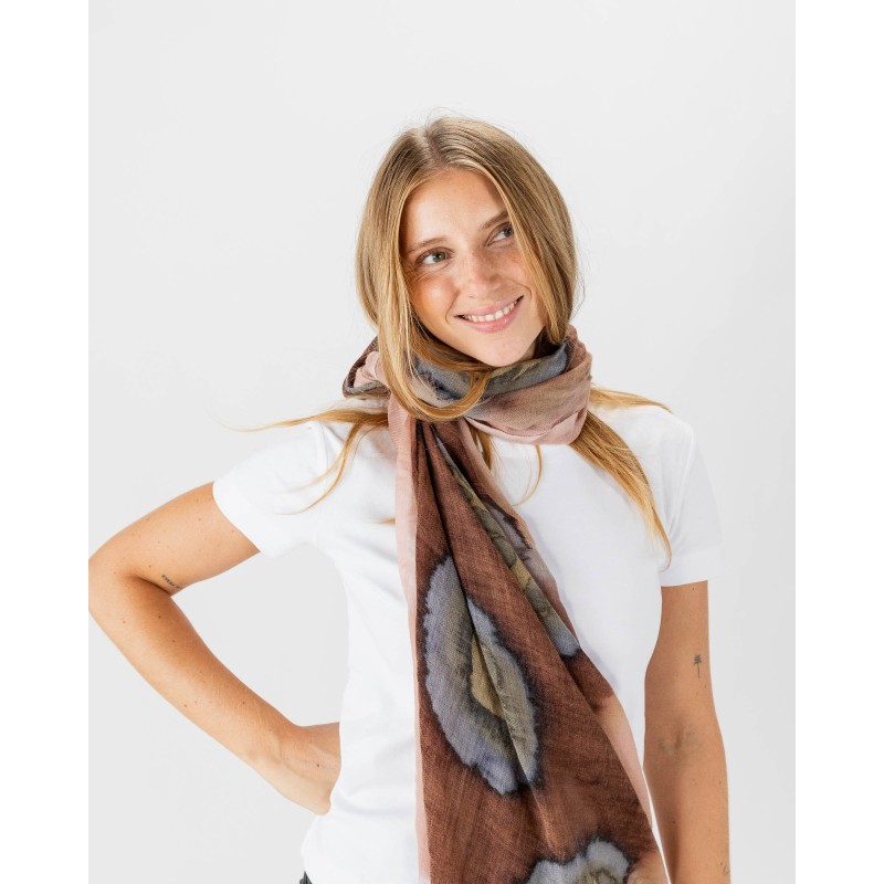 Foulard BIBA pintado a mano