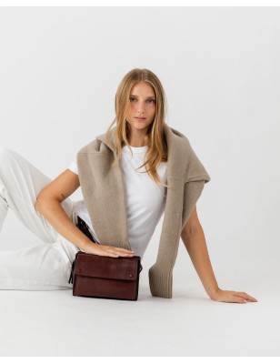 Leather cross bag BIBA Murray