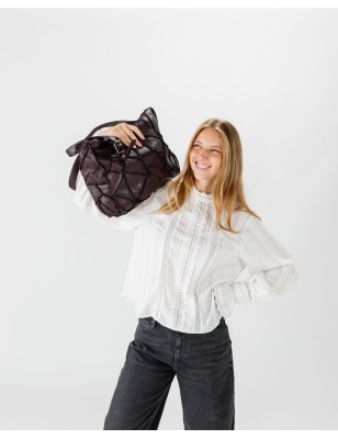 Bolso de hombro BIBA Nags de piel