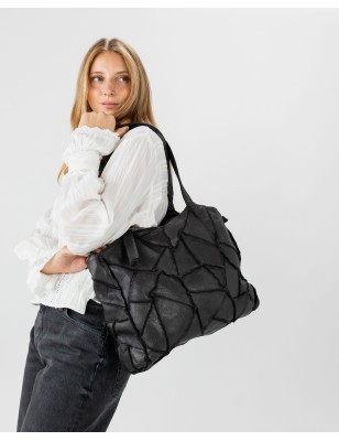 Leather shoulder bag BIBA Nags