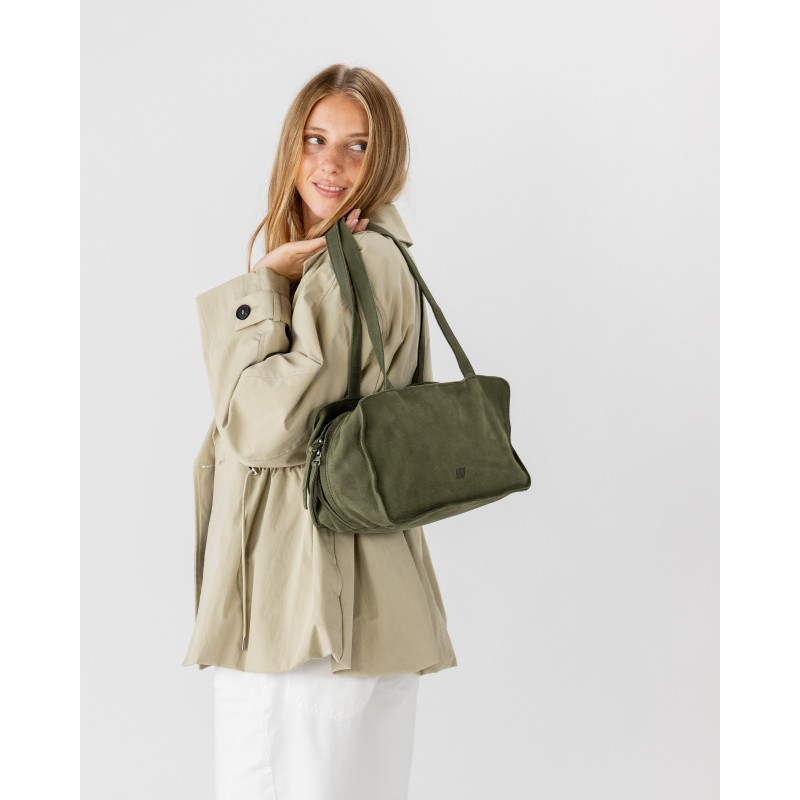 Leather shoulder bag BIBA New Blaine