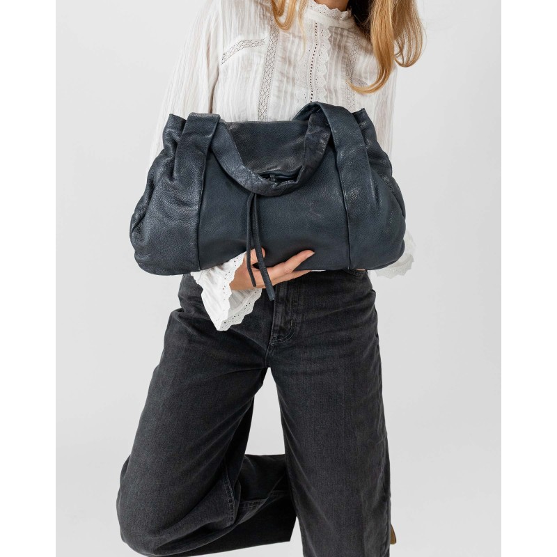 Leather shoulder bag BIBA Oxford